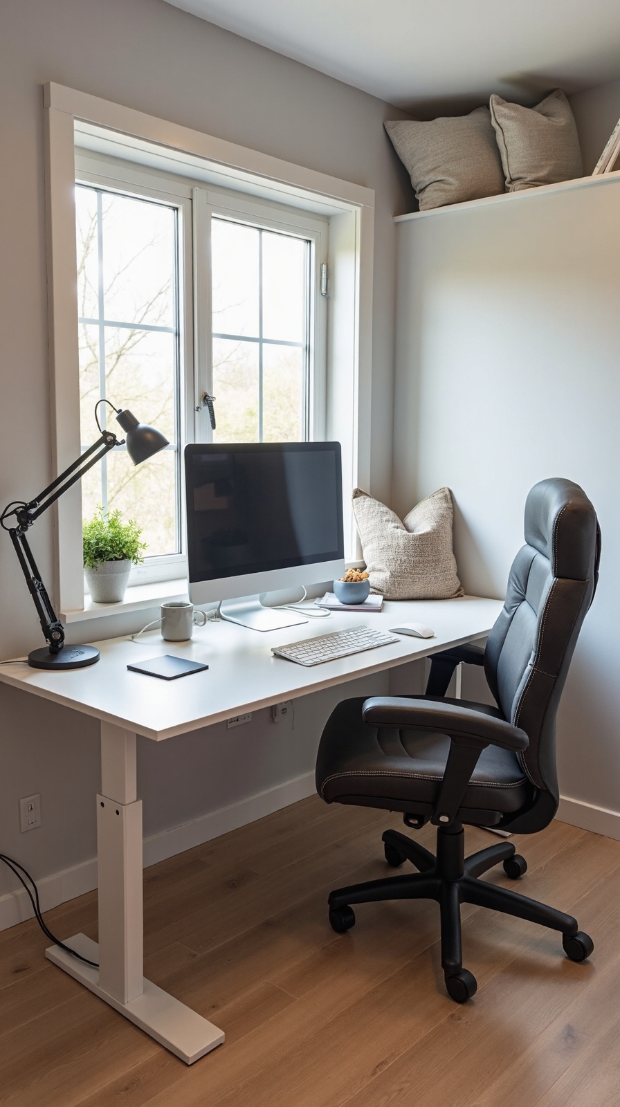 designate dedicated distraction free workspace