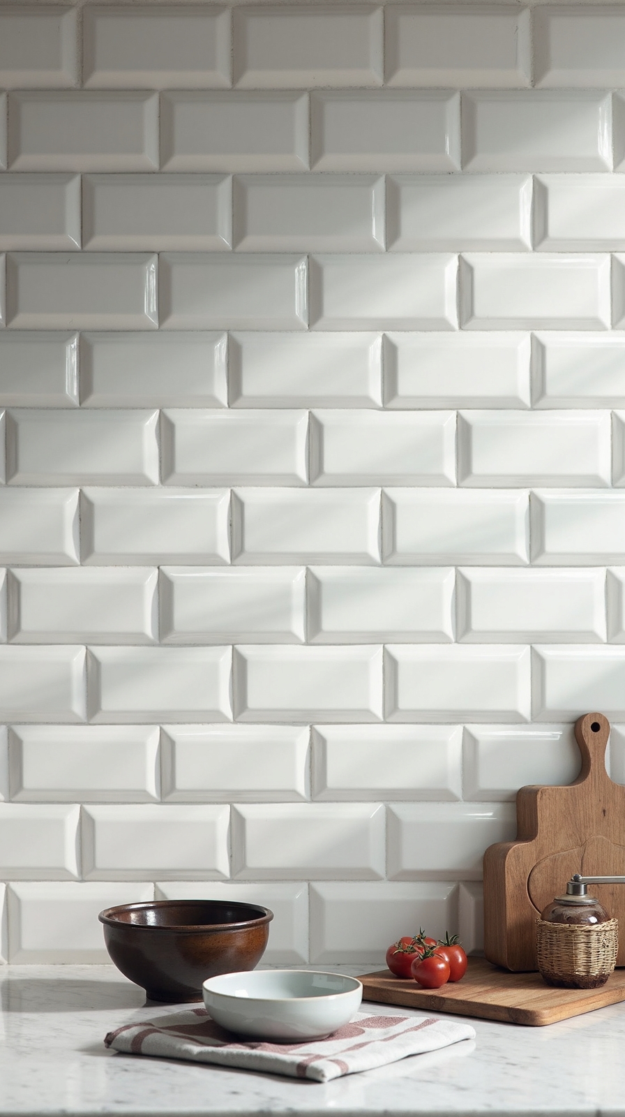 dimensional subway tile elegance and texture