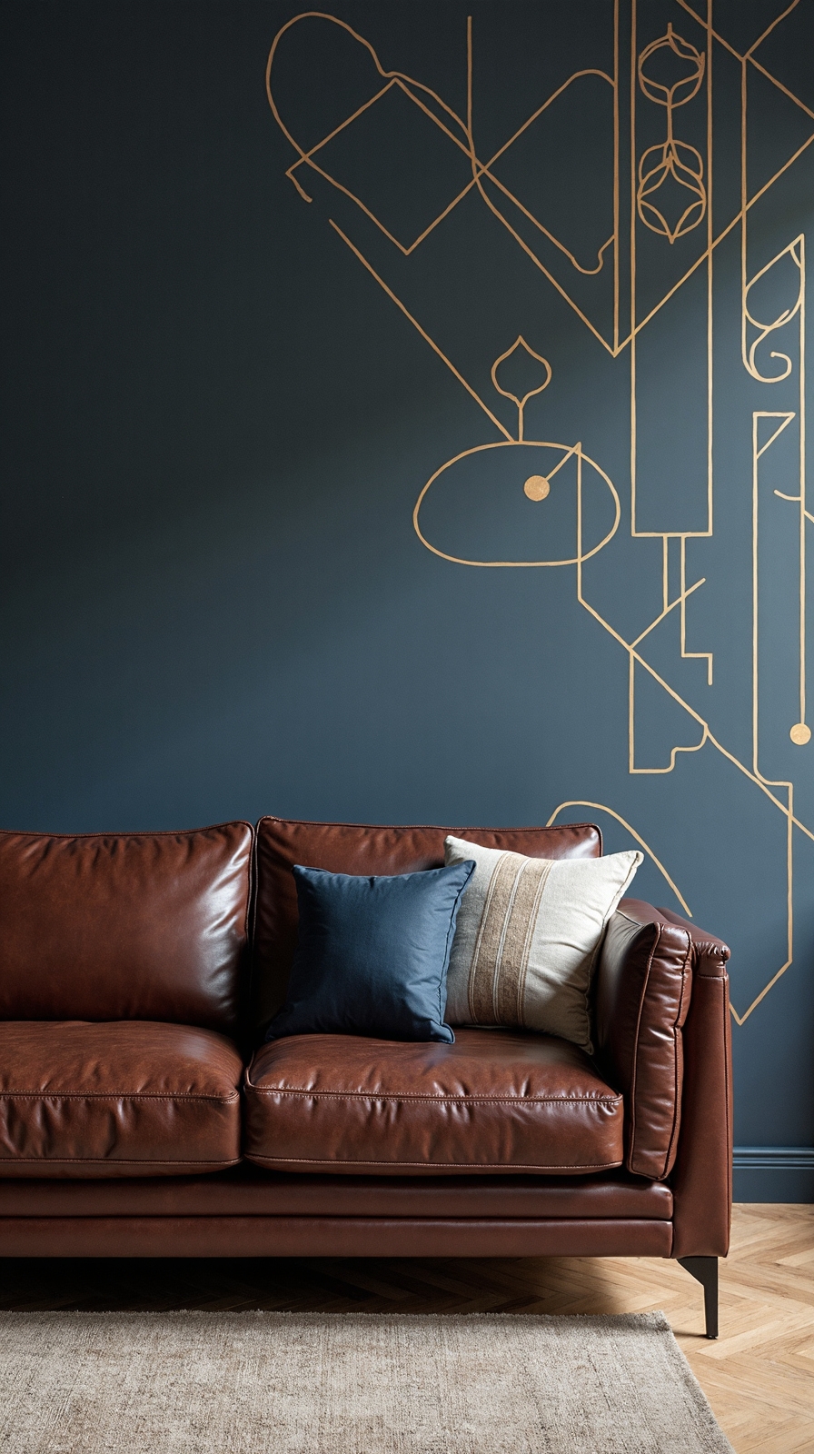 dramatic bold contrasting focal point