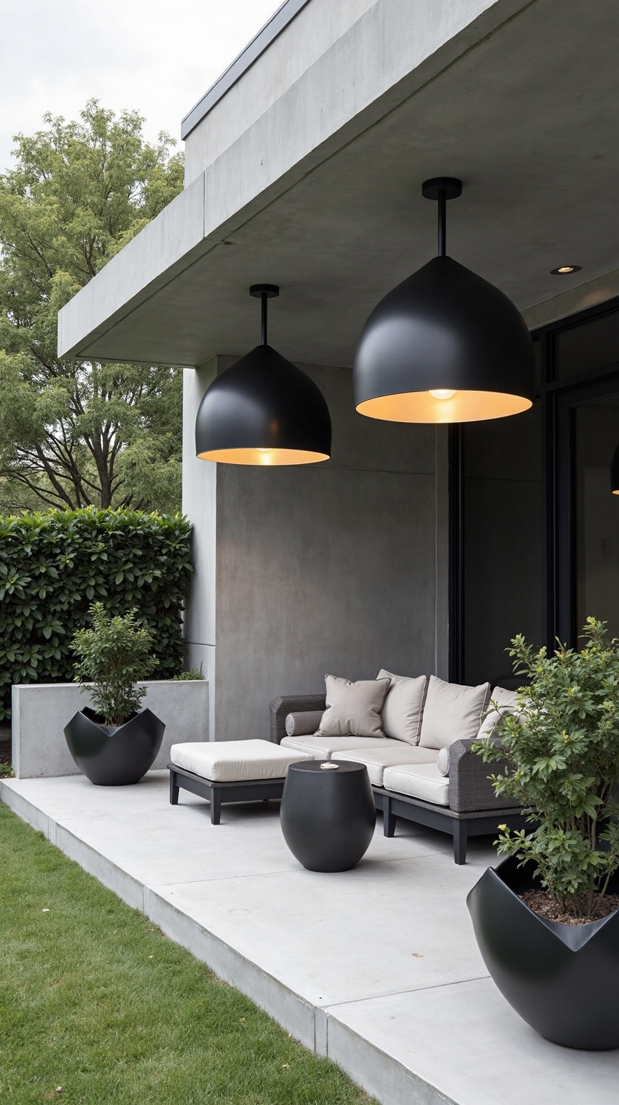 dramatic minimalist lighting fixtures statement