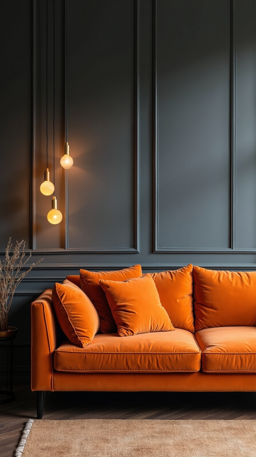 dramatic moody cozy sophisticated