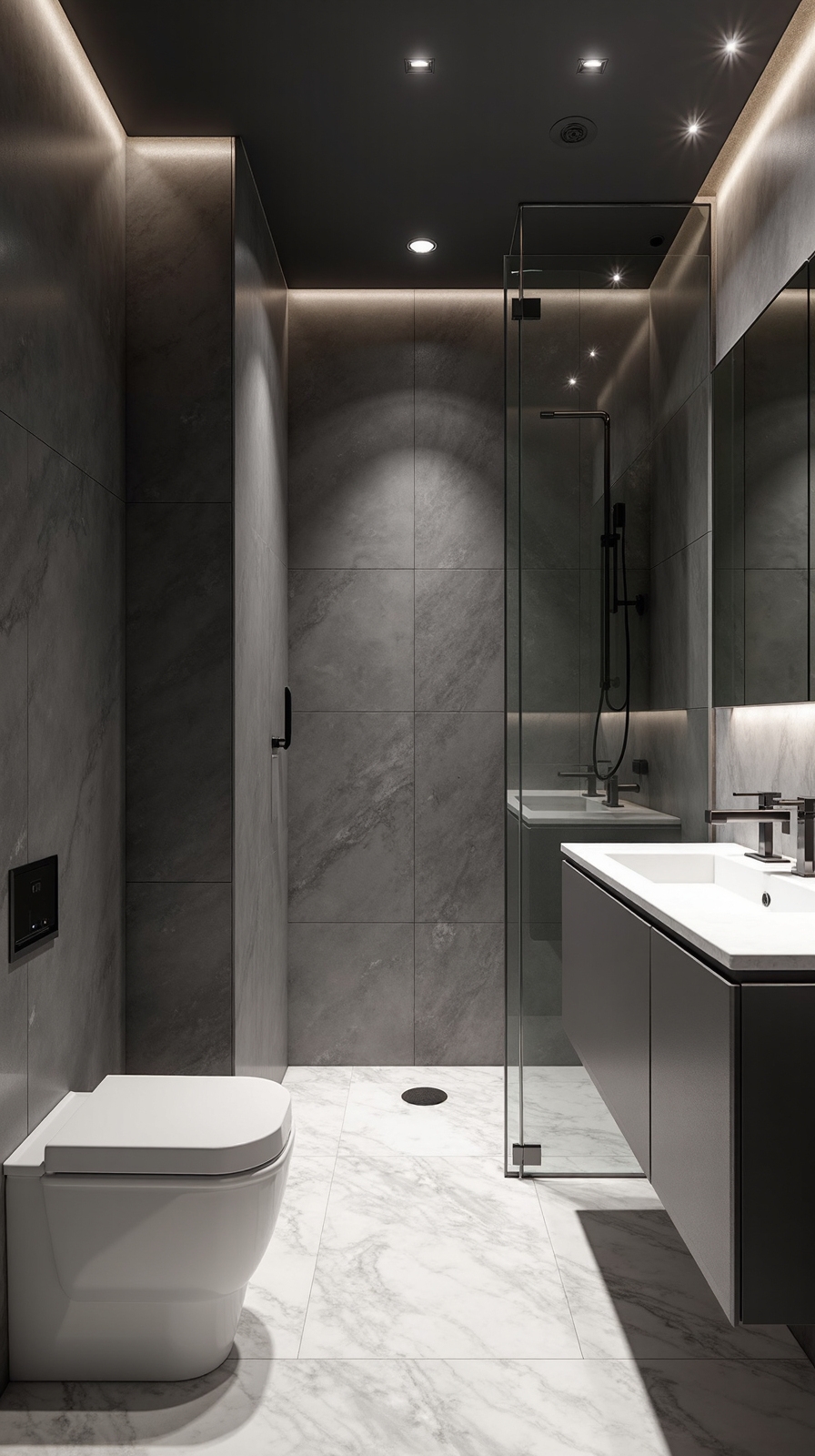 dramatic vertical interest sophisticated depth design