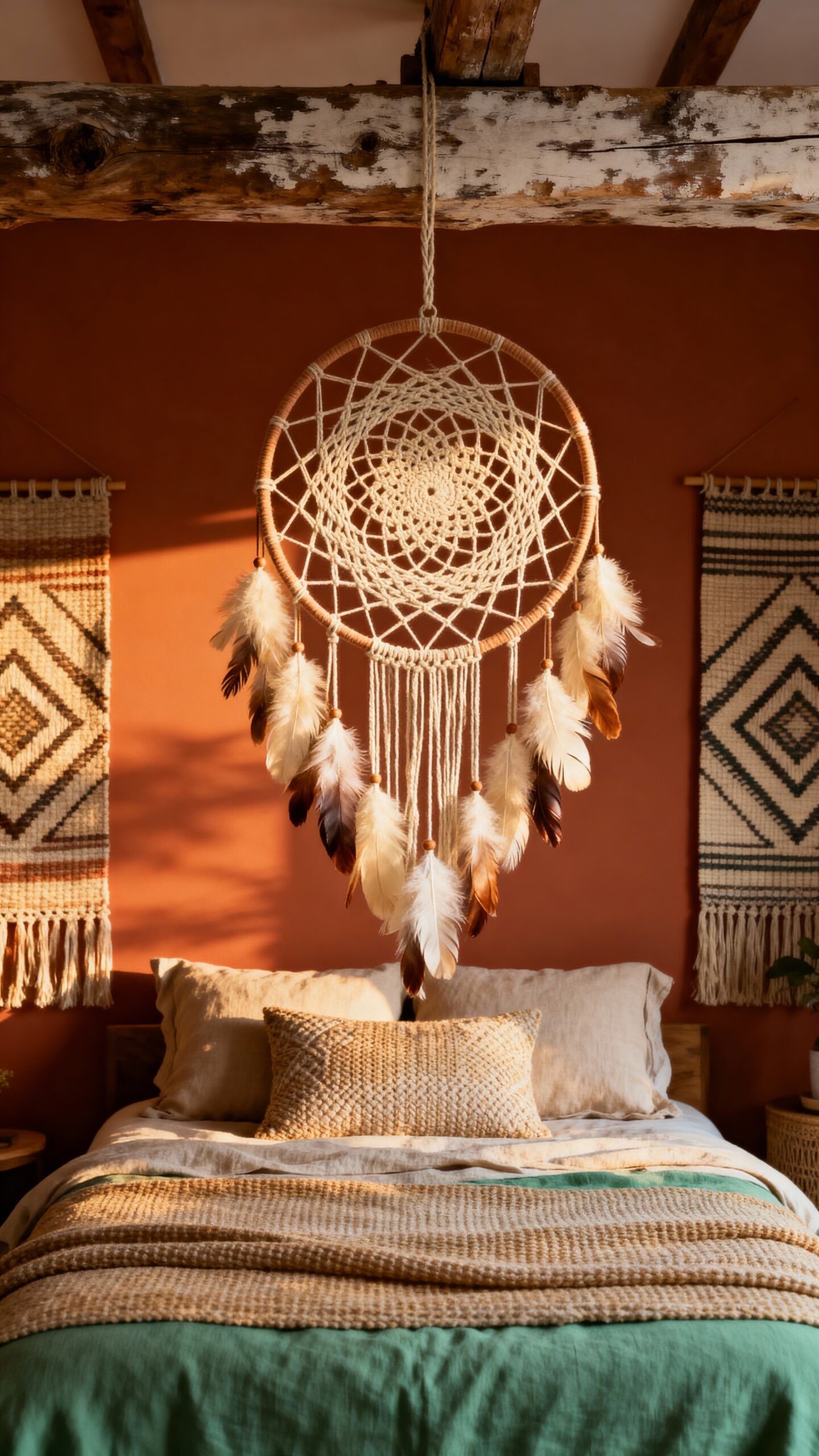 dreamlike bohemian nature inspired wall decor