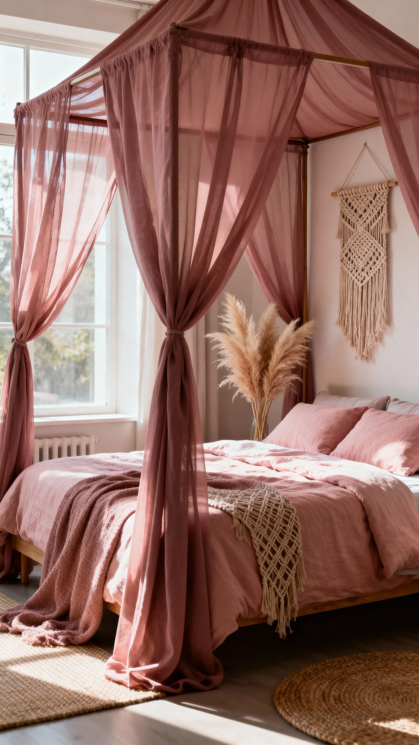 dreamy intimate romantic boho canopy beds