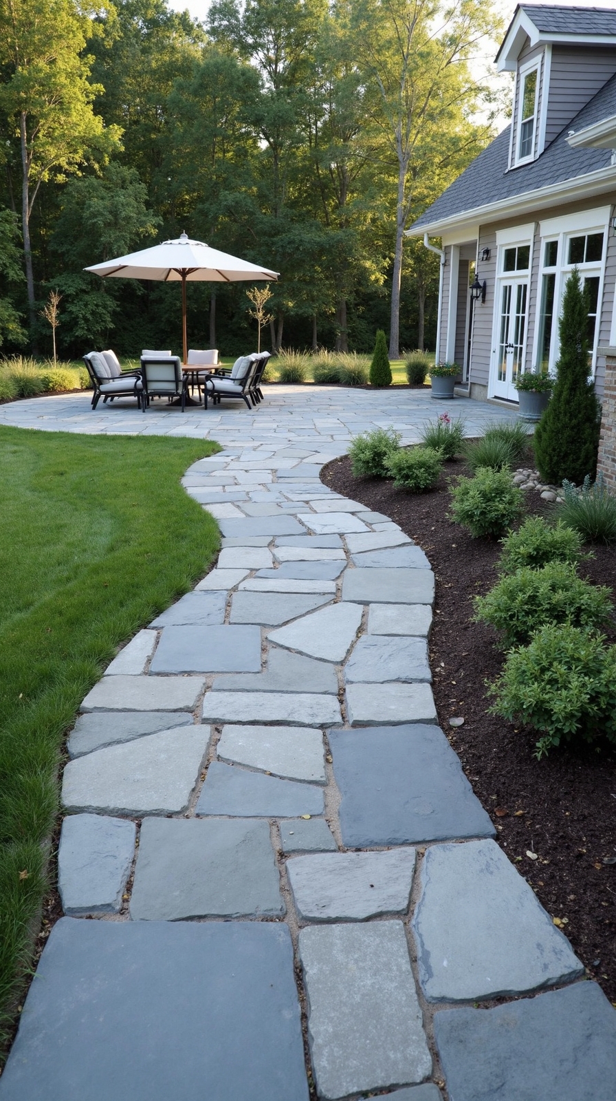 durable irregular organic visually striking