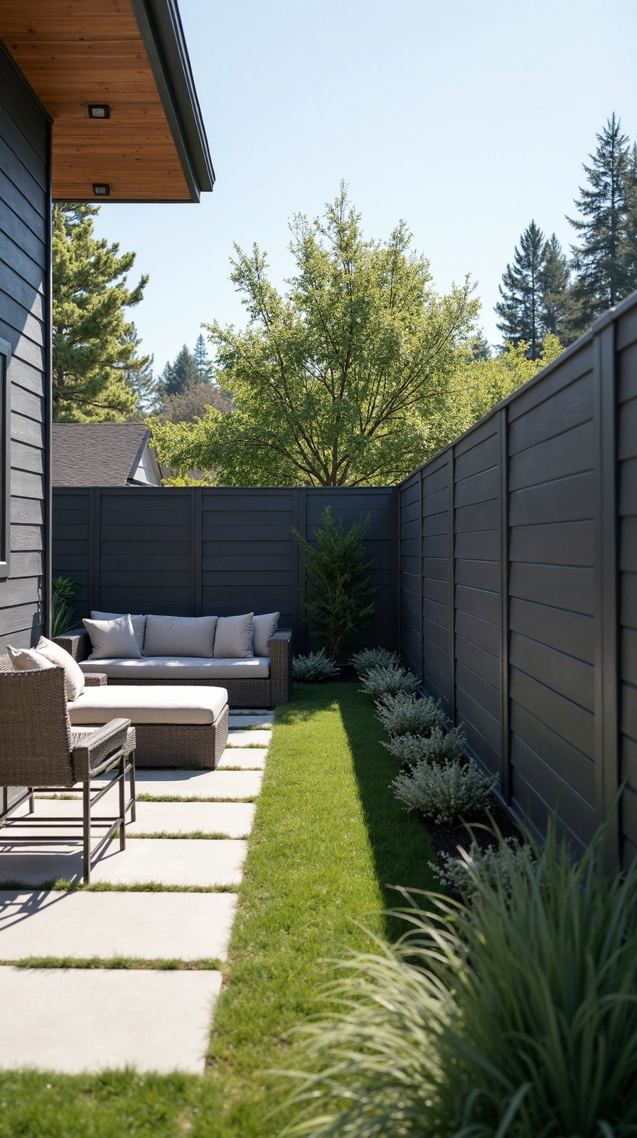 durable low maintenance composite privacy panels