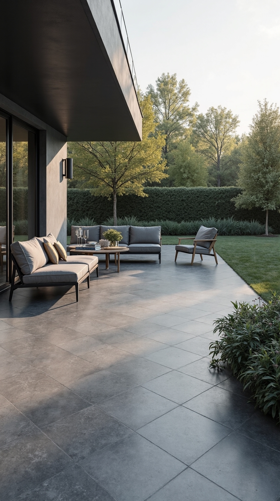 durable sophisticated porcelain patio tiles