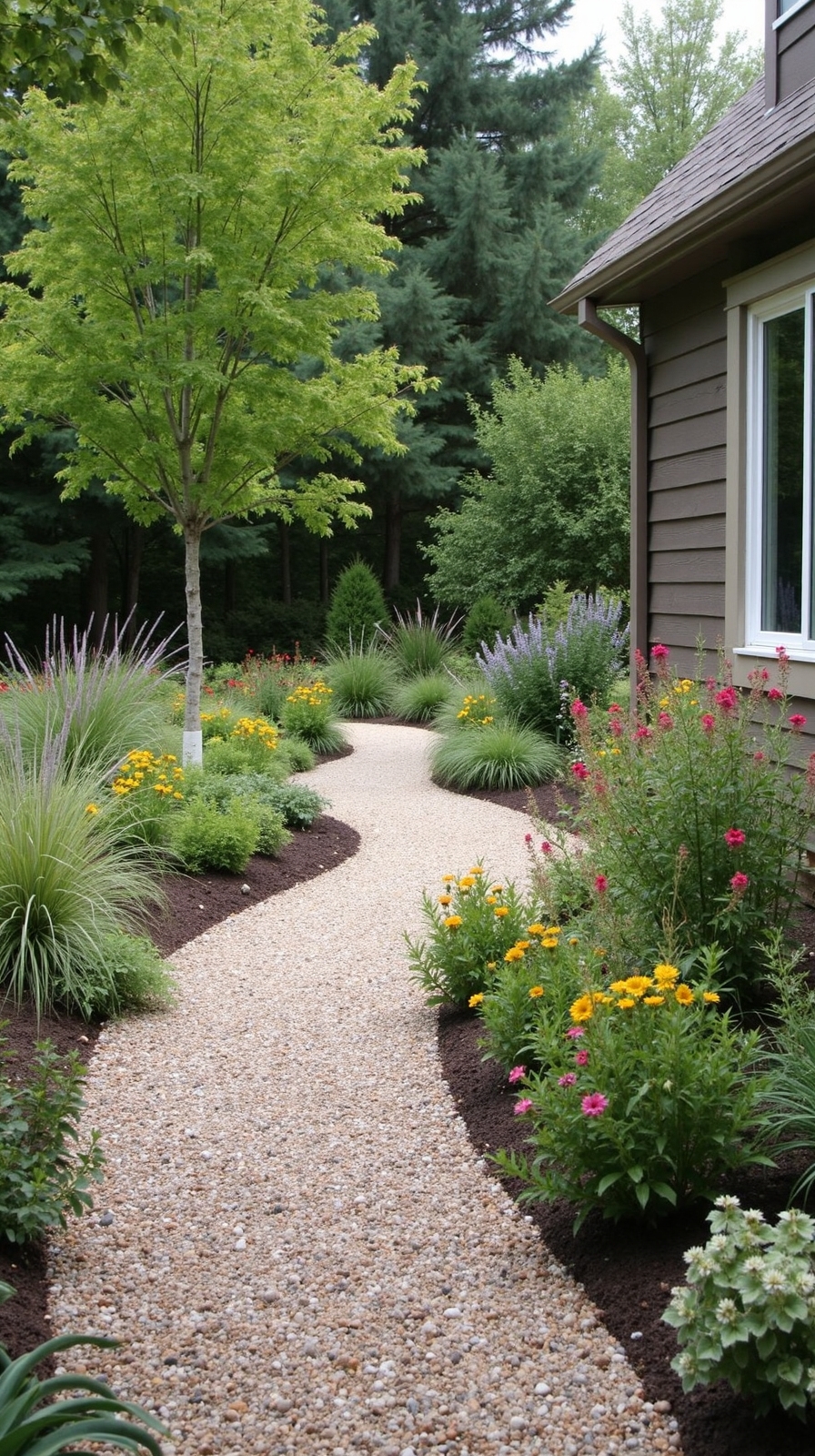 durable textural garden pathways