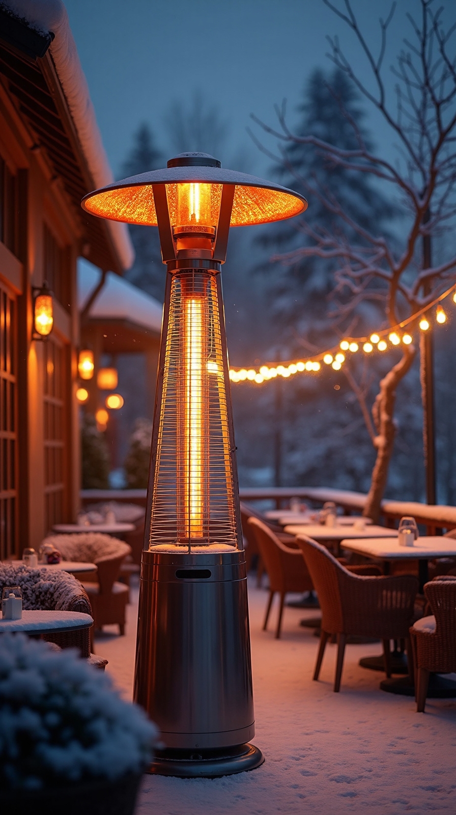 durable versatile commercial patio heater