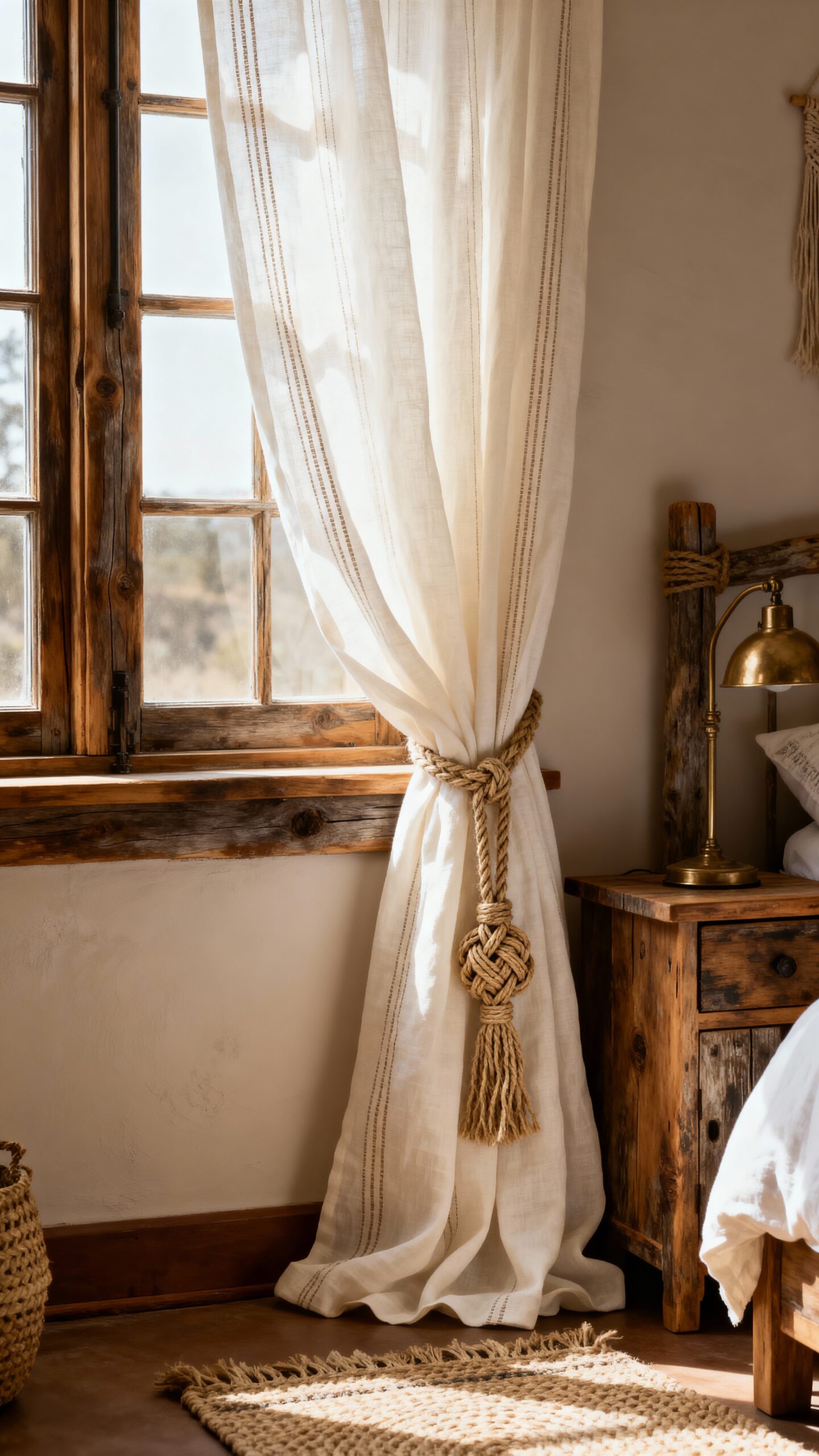 earthy airy rustic boho