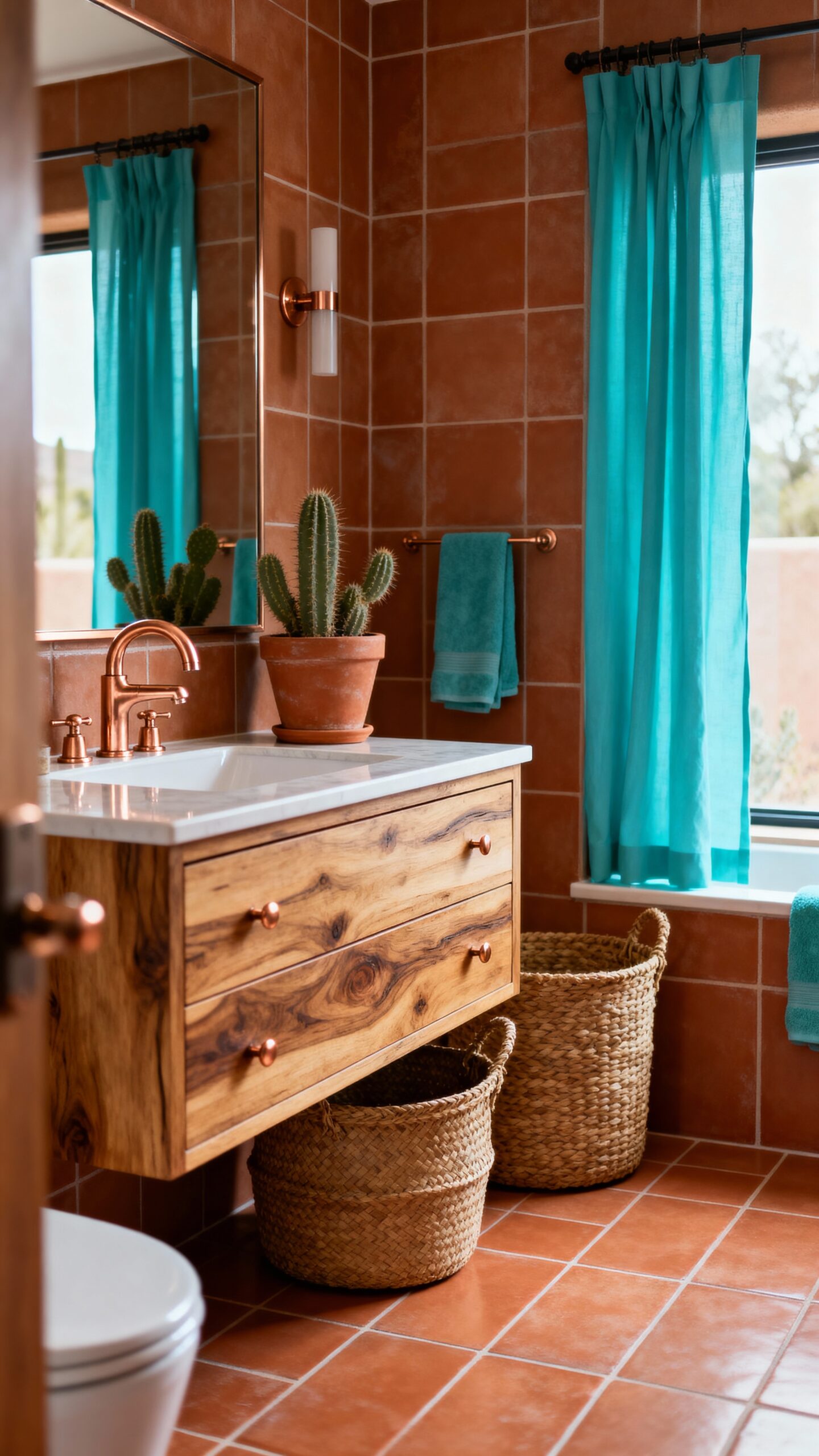 earthy warm natural southwest inspired