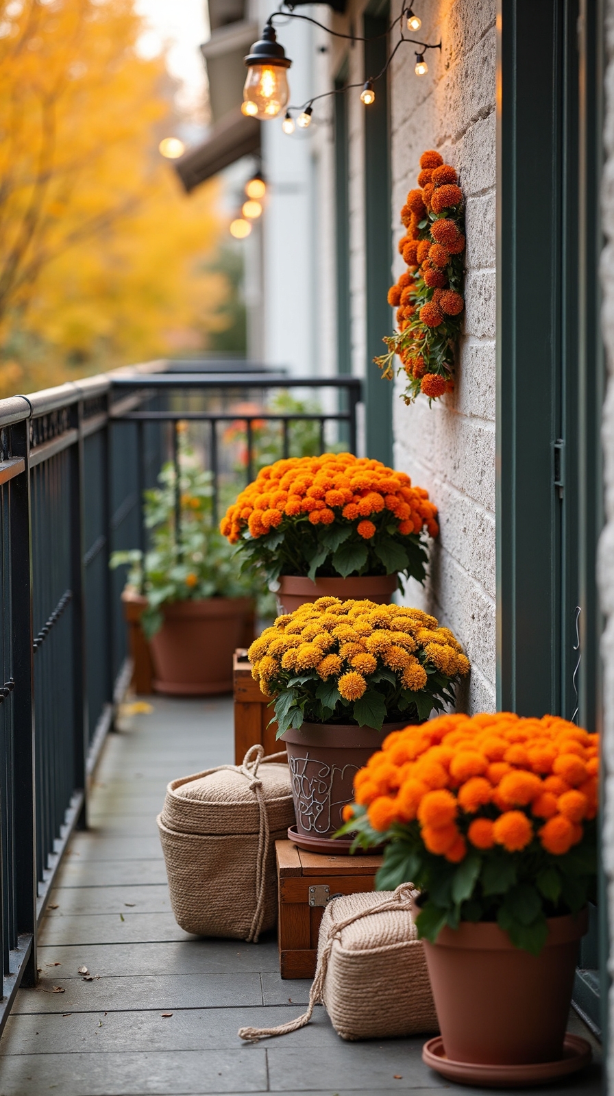 easily stored seasonal patio decor