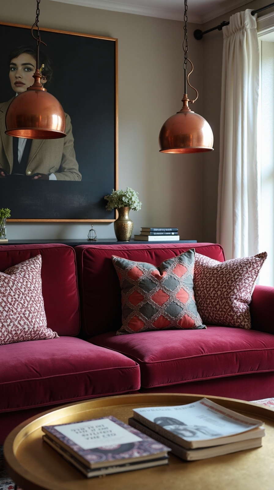 eclectic bold mixed curated