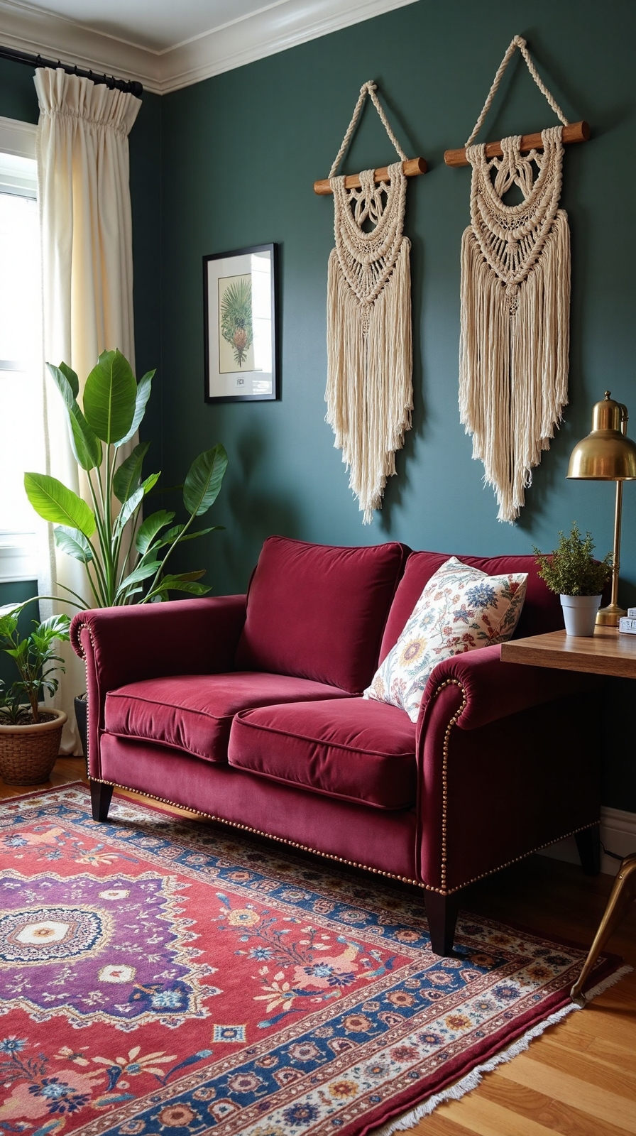 eclectic cozy vintage inspiring