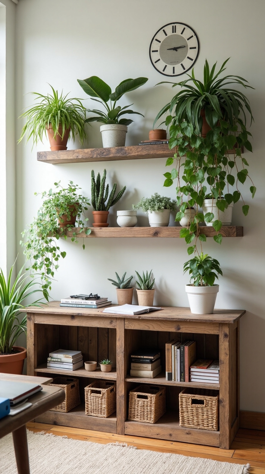 eco friendly customizable rustic office storage