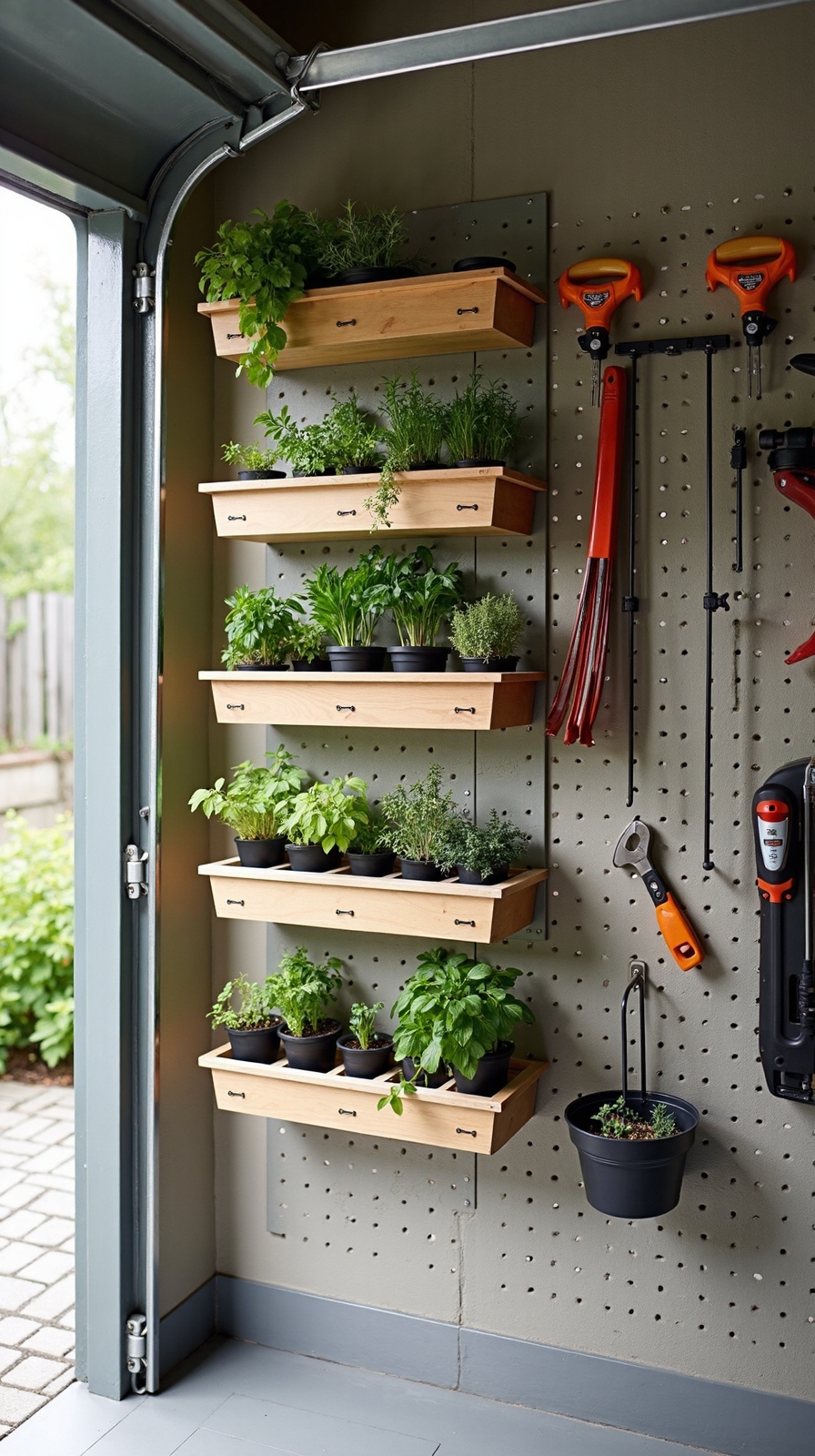 efficient functional integrated gardening system