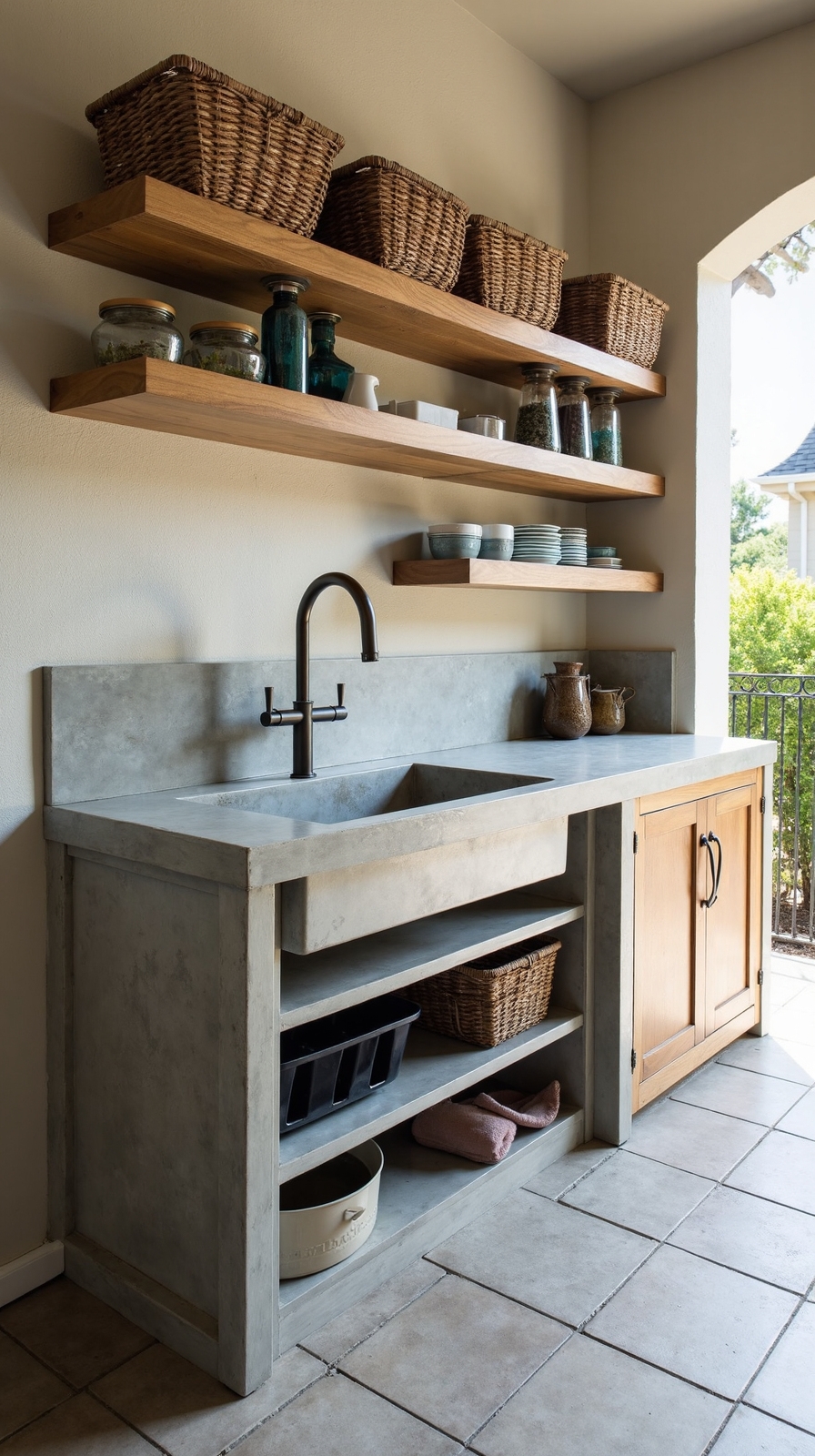 efficient multi level laundry sorting station