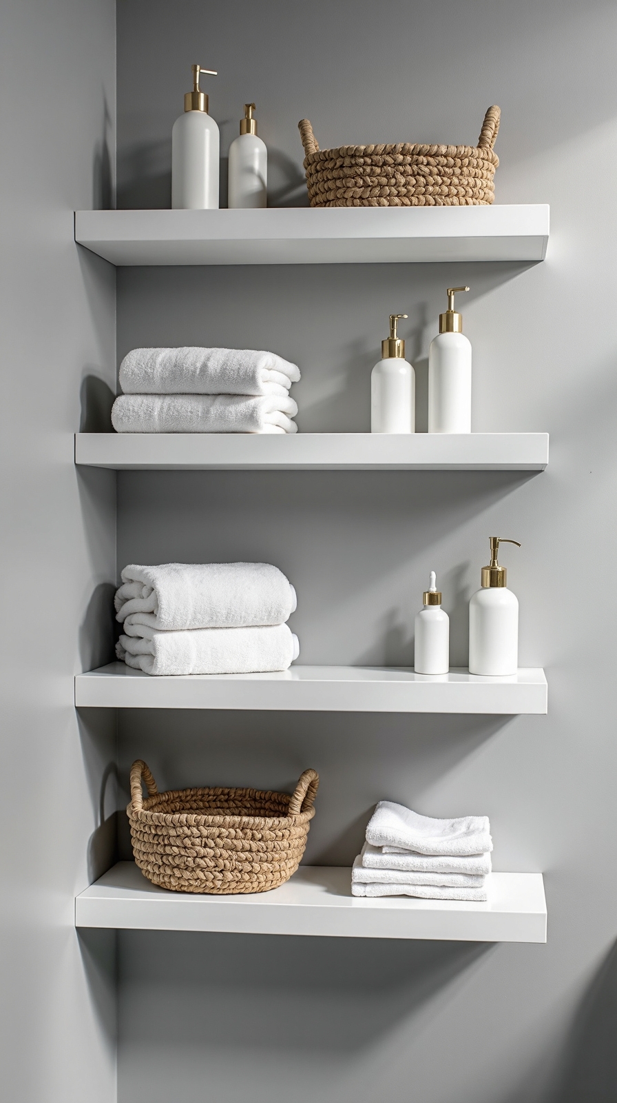 efficient vertical wall storage solutions