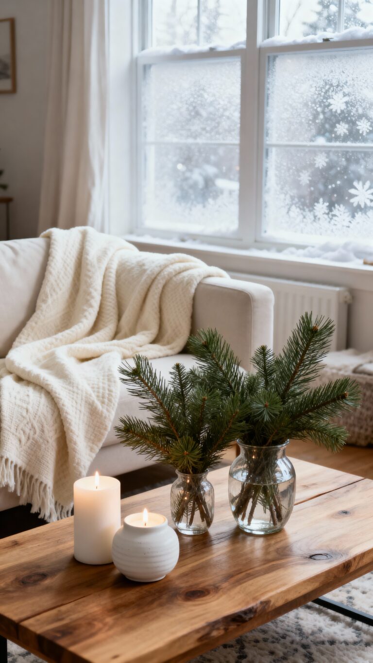 effortlessly chic winter house decor