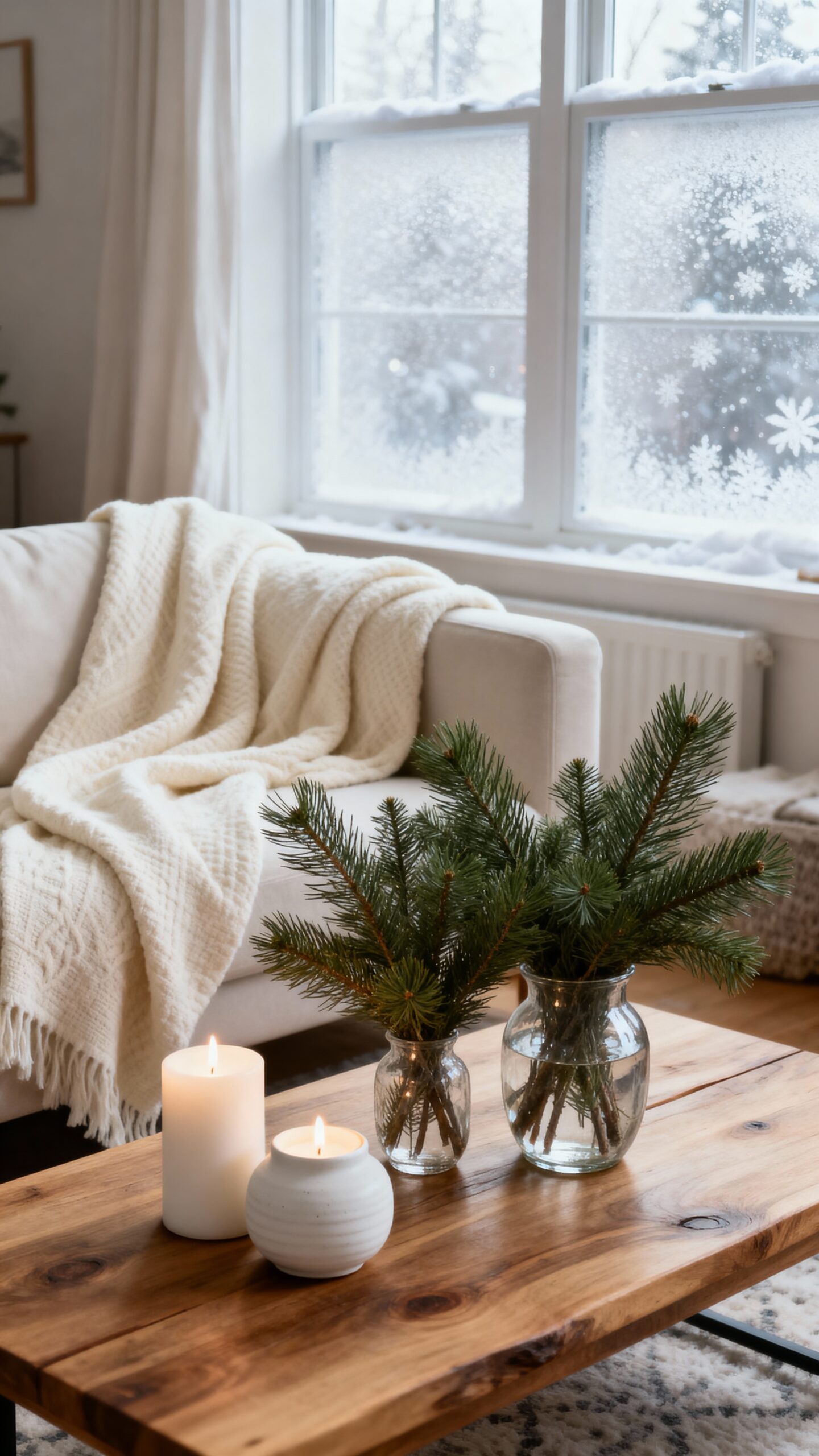 effortlessly chic winter house decor