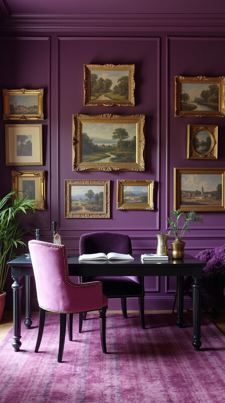 elegant artistic workspace expression