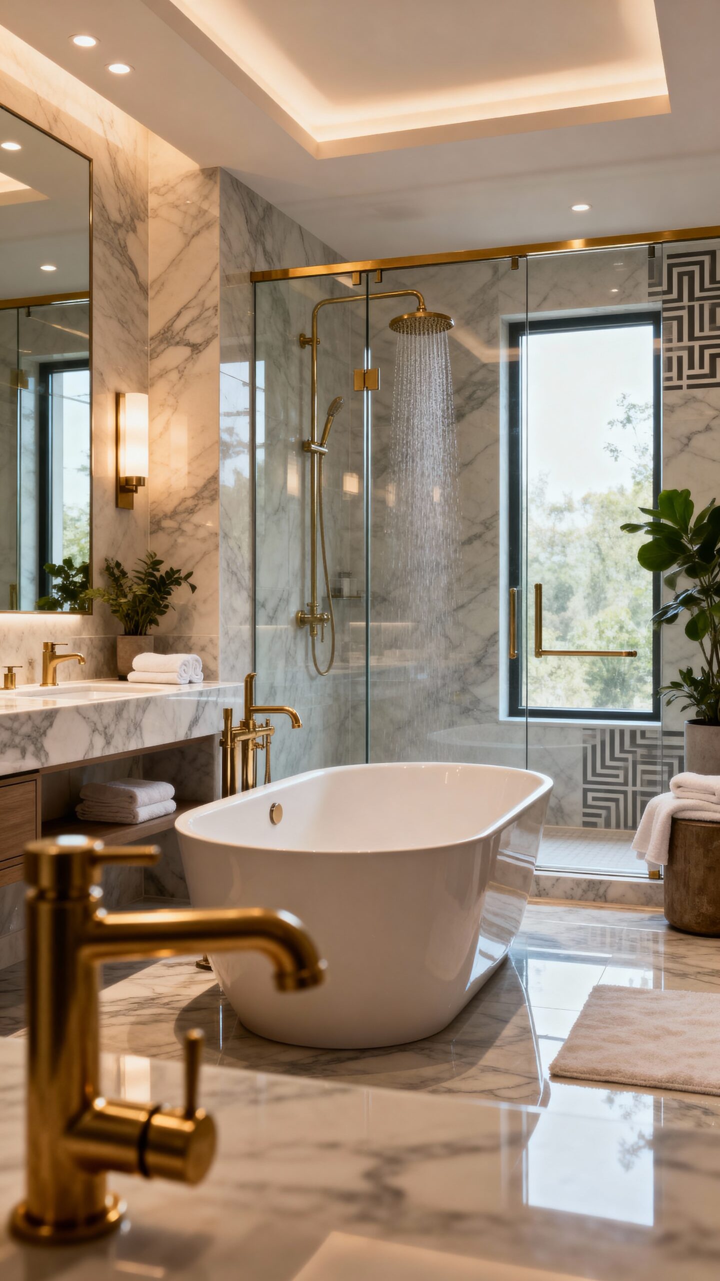 elegant ensuite bathroom private retreat