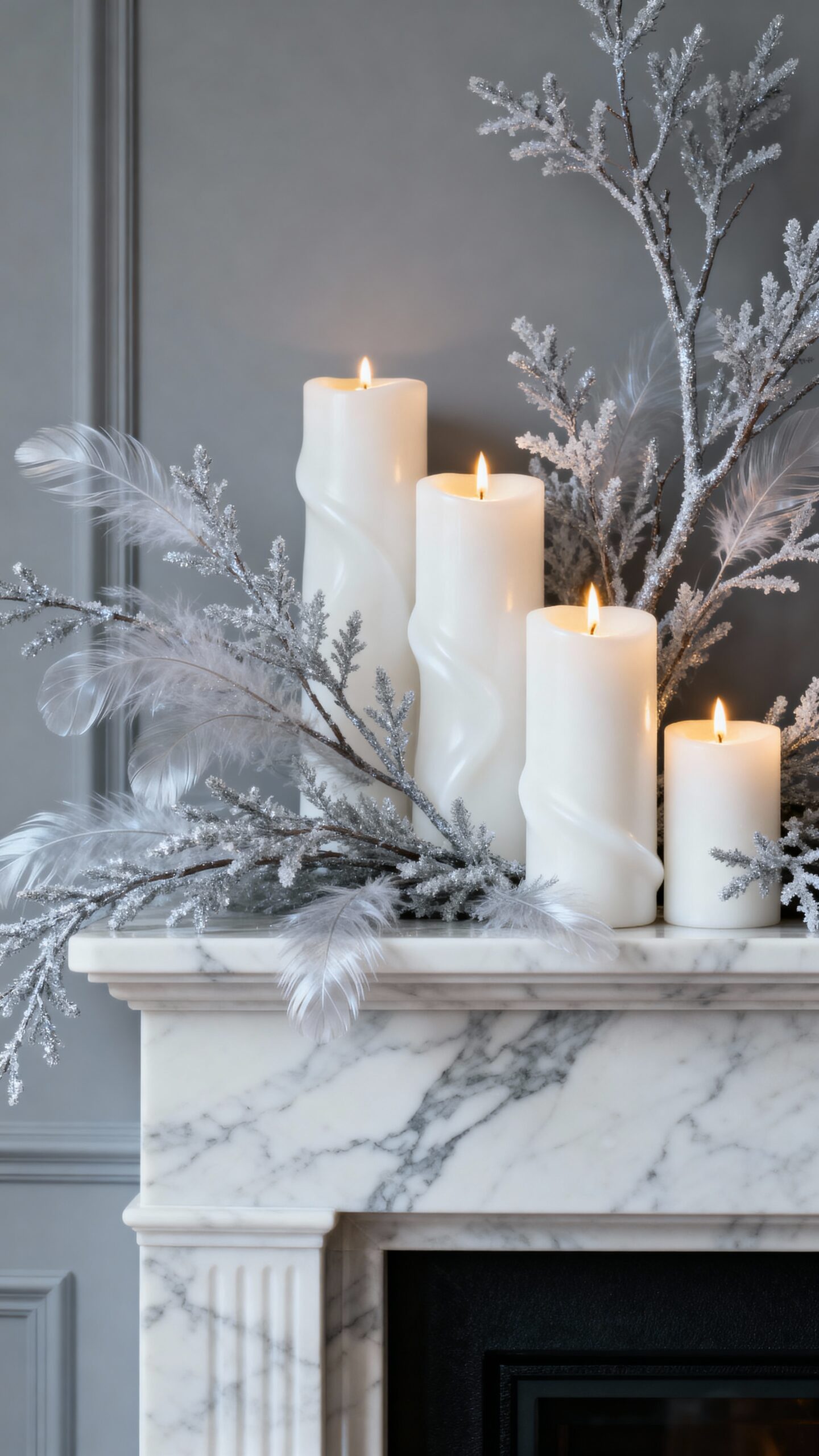 elegant frosted illuminating sophisticated