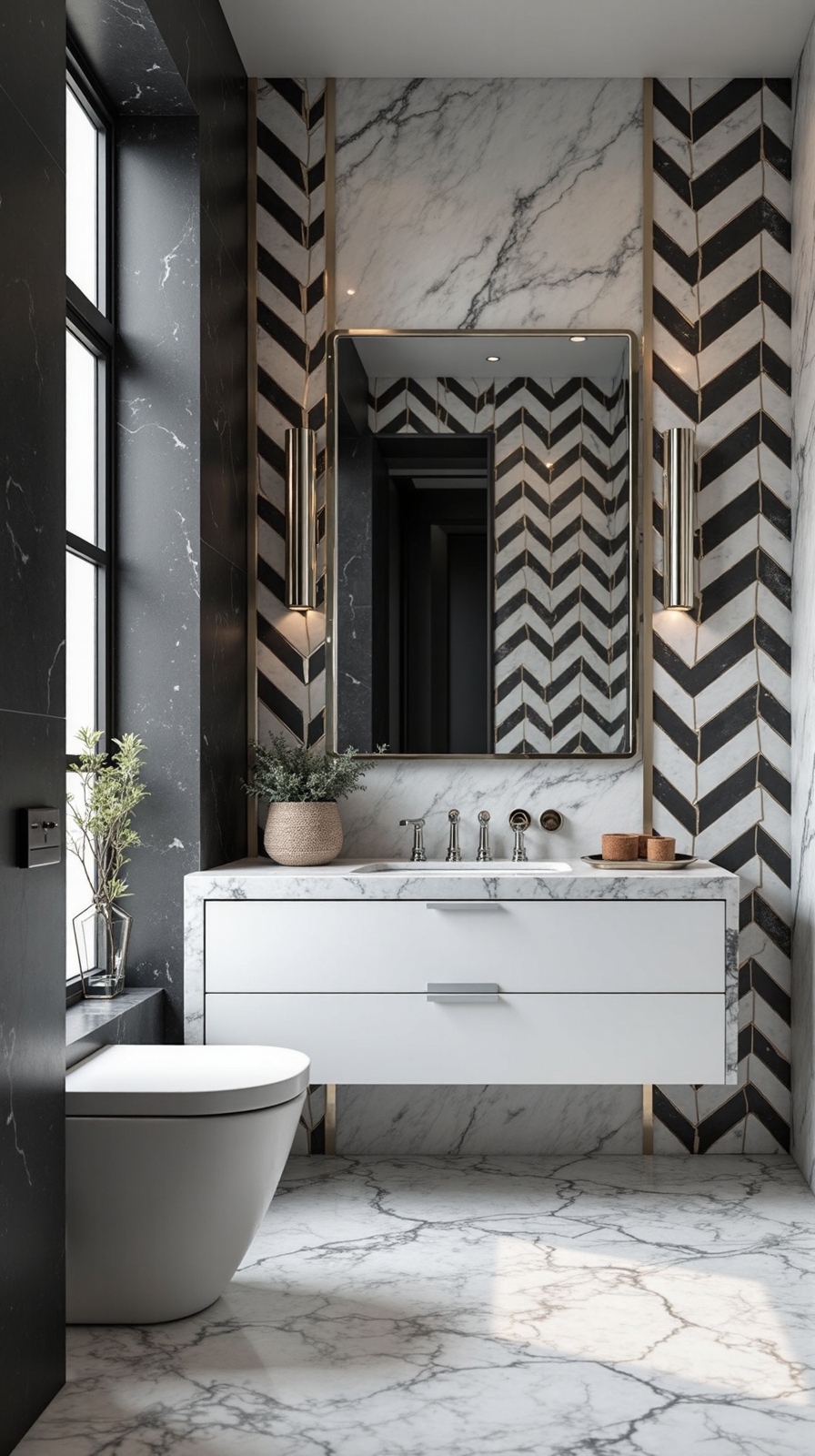 elegant glamorous timeless geometric