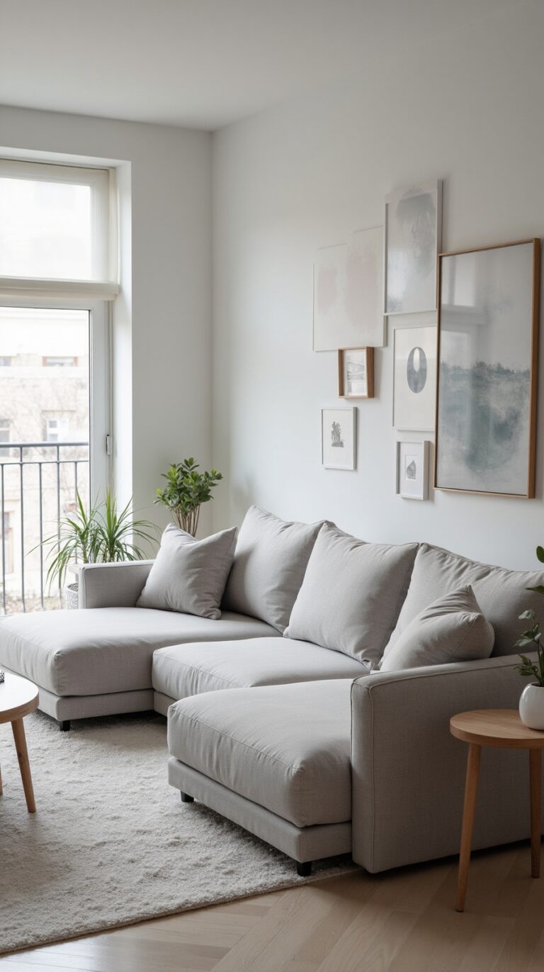 elegant light grey calm modern