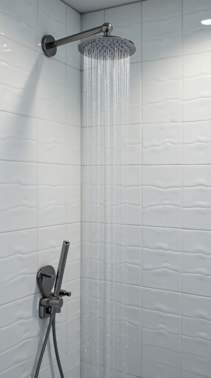 elevate bathroom experience with luxury showerhead