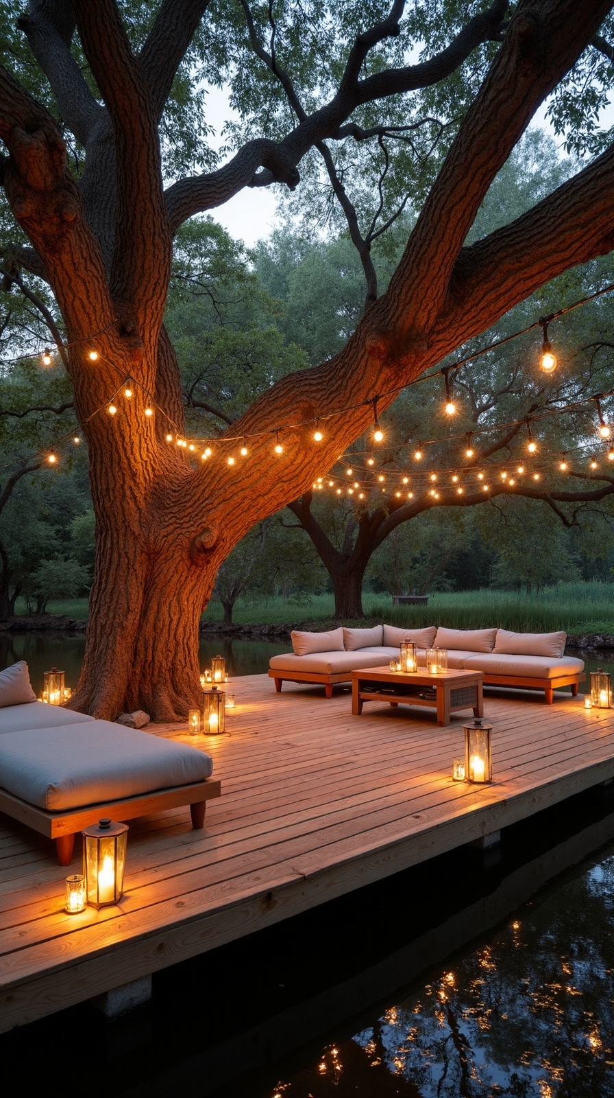 elevated treetop deck enchanting retreat