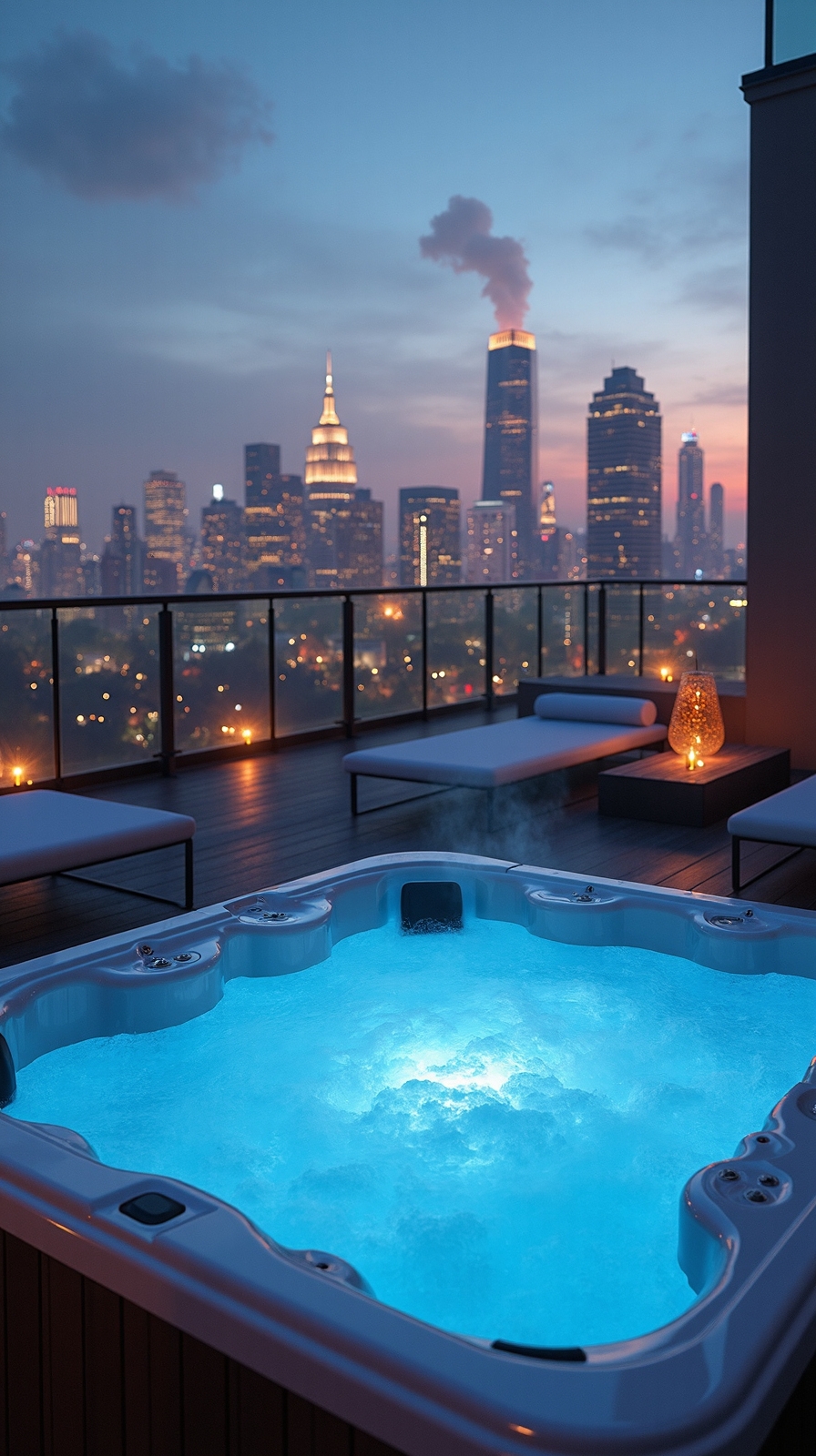 elevated urban oasis with stunning views