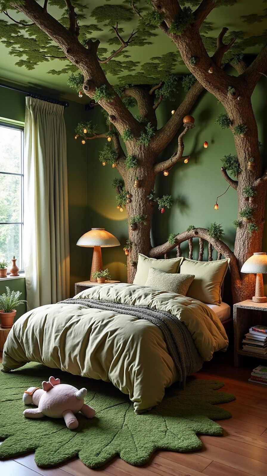 enchanted forest bedroom wonderland