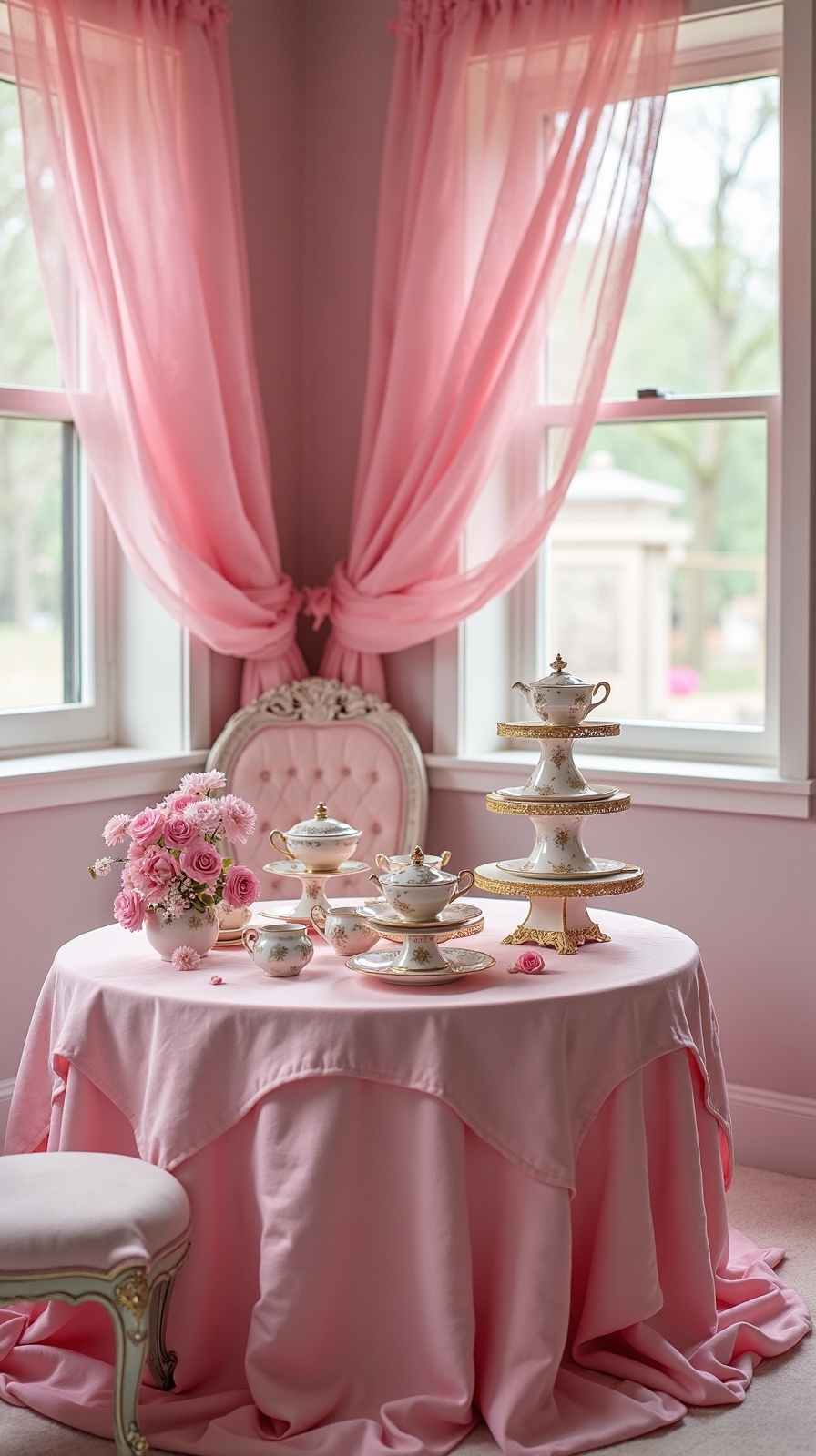 enchanted tea party fantasy wonderland