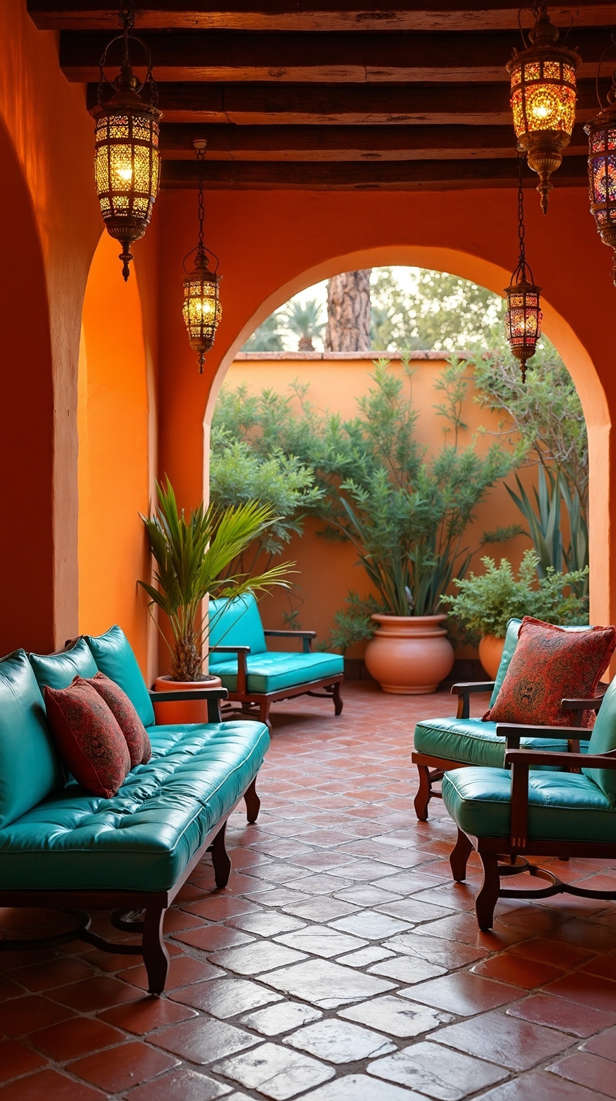 enchanting ambient outdoor lantern lighting