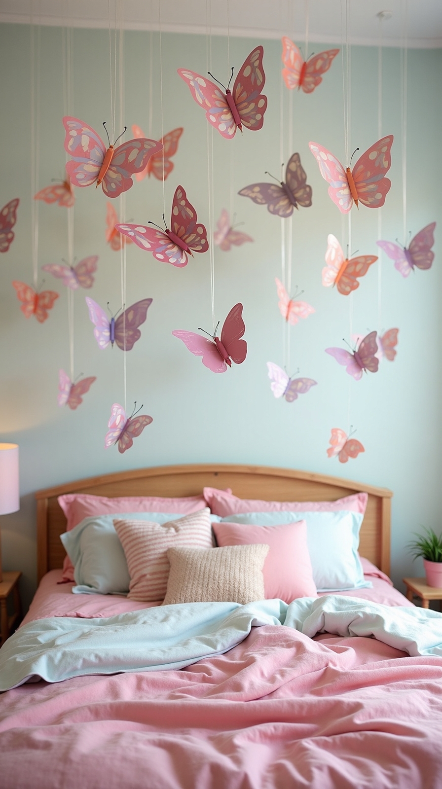 enchanting overhead butterfly sanctuary transformation