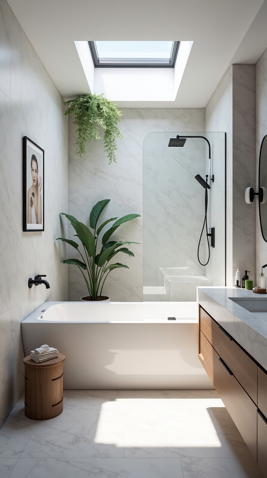 enhance bathroom brightness ventilation and openness