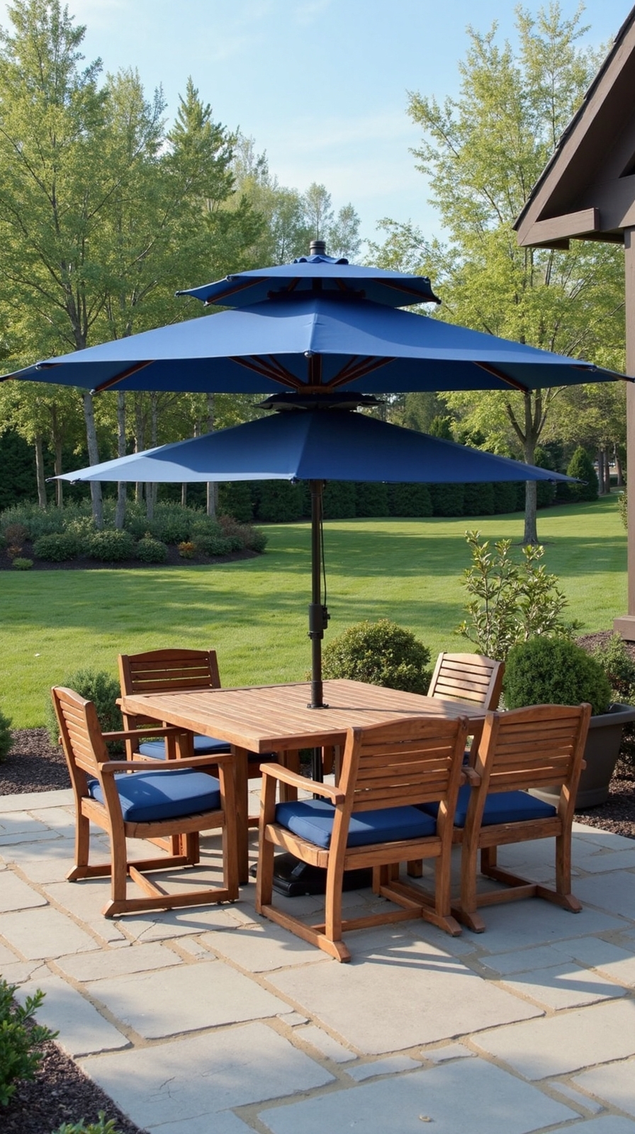 enhanced airflow patio umbrellas