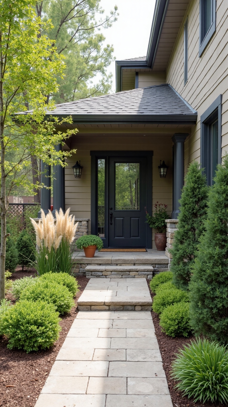 enhancing patio privacy through strategic planting