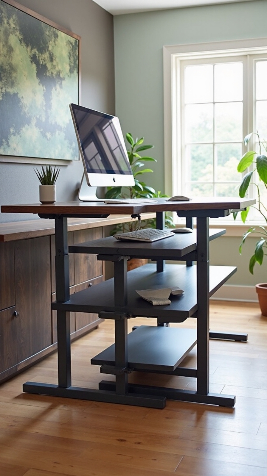 ergonomic adjustable effortless multi tiered