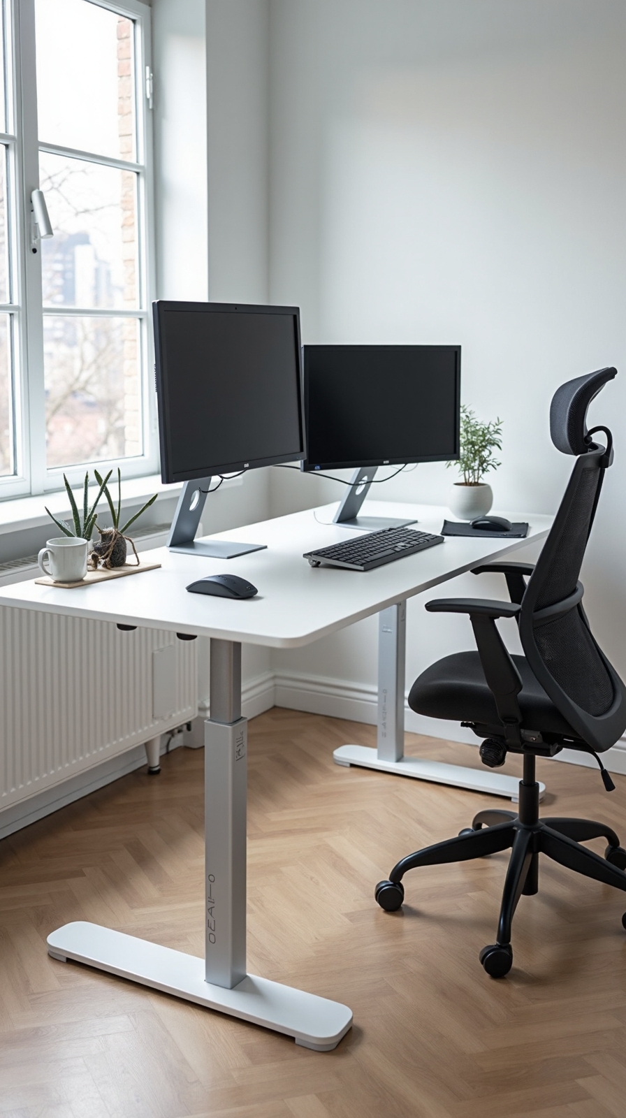 ergonomic adjustable smart electric standing desk