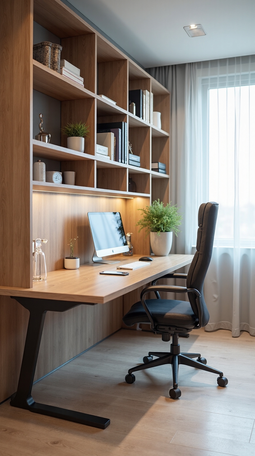 ergonomic curved corner desk solution
