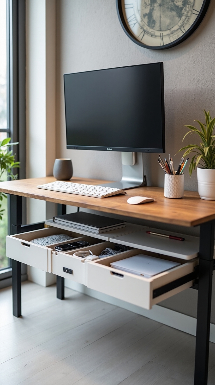 ergonomic organized versatile efficient