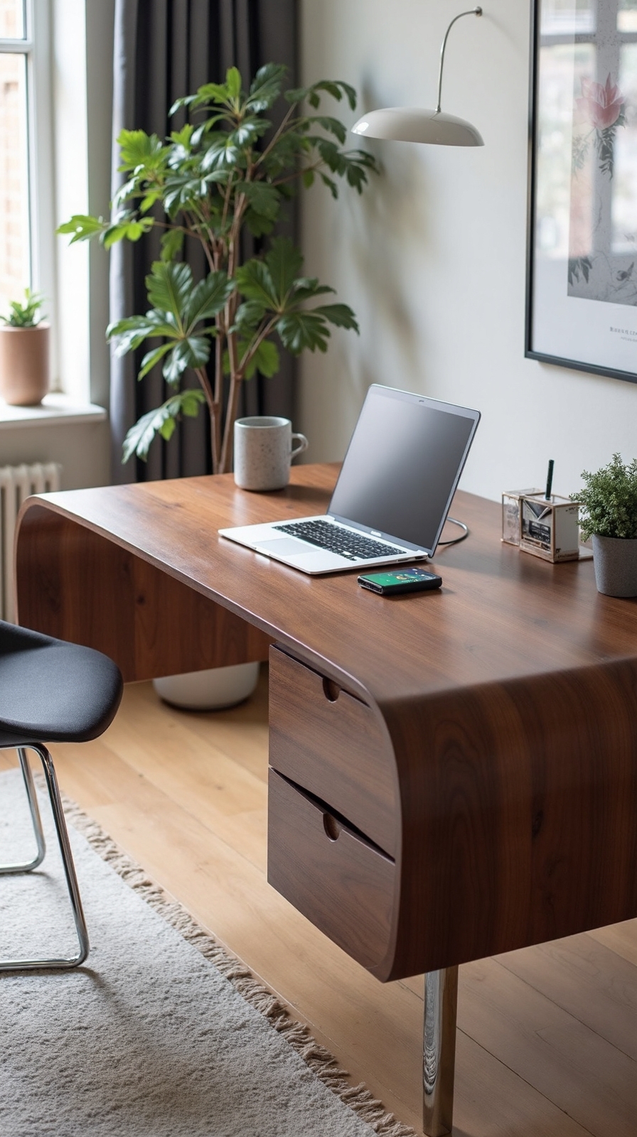 ergonomic wireless charging modern desks
