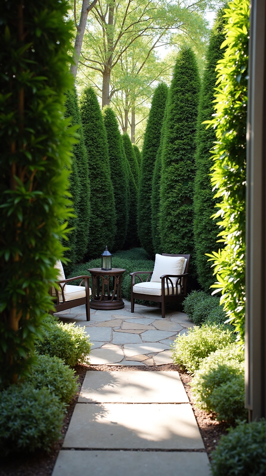 evergreen fast growing privacy hedge plants