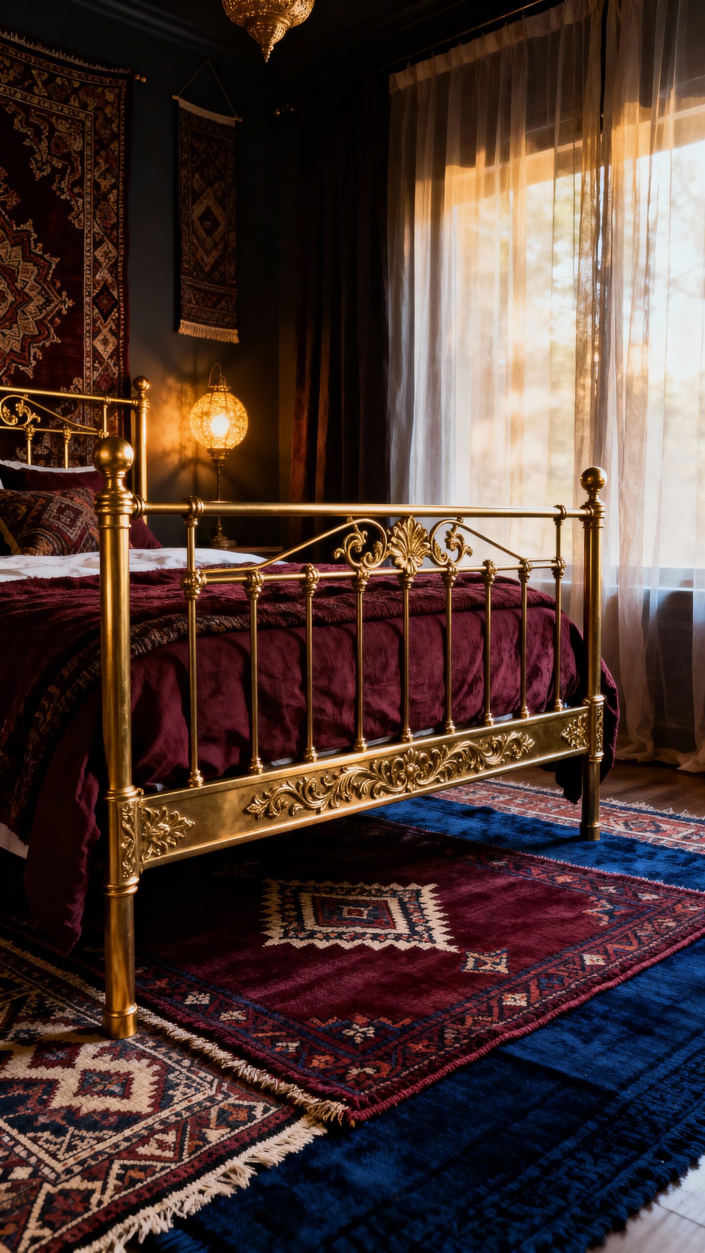 exotic boho colorful layered