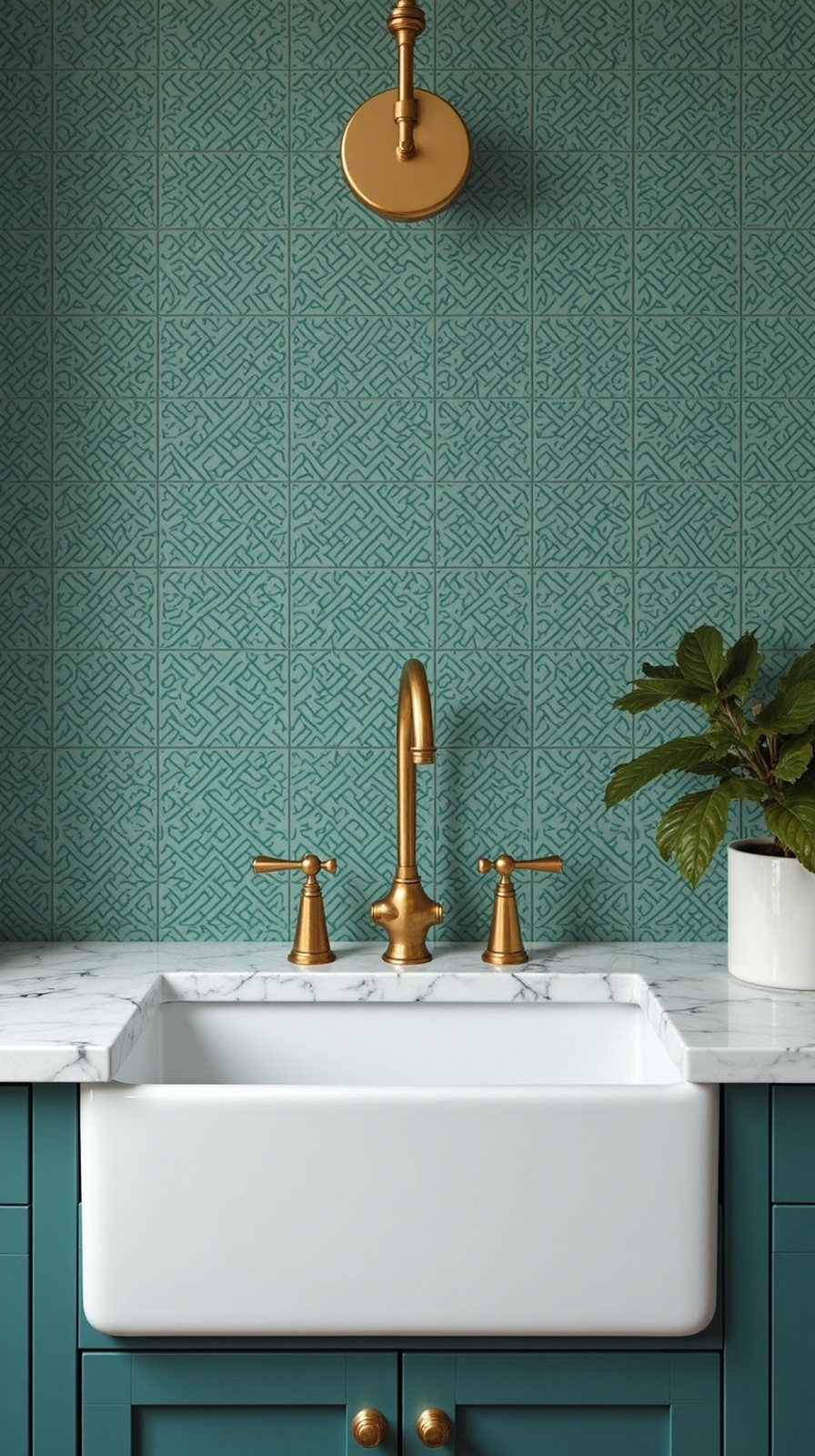 exotic moroccan kitchen backsplash transformation