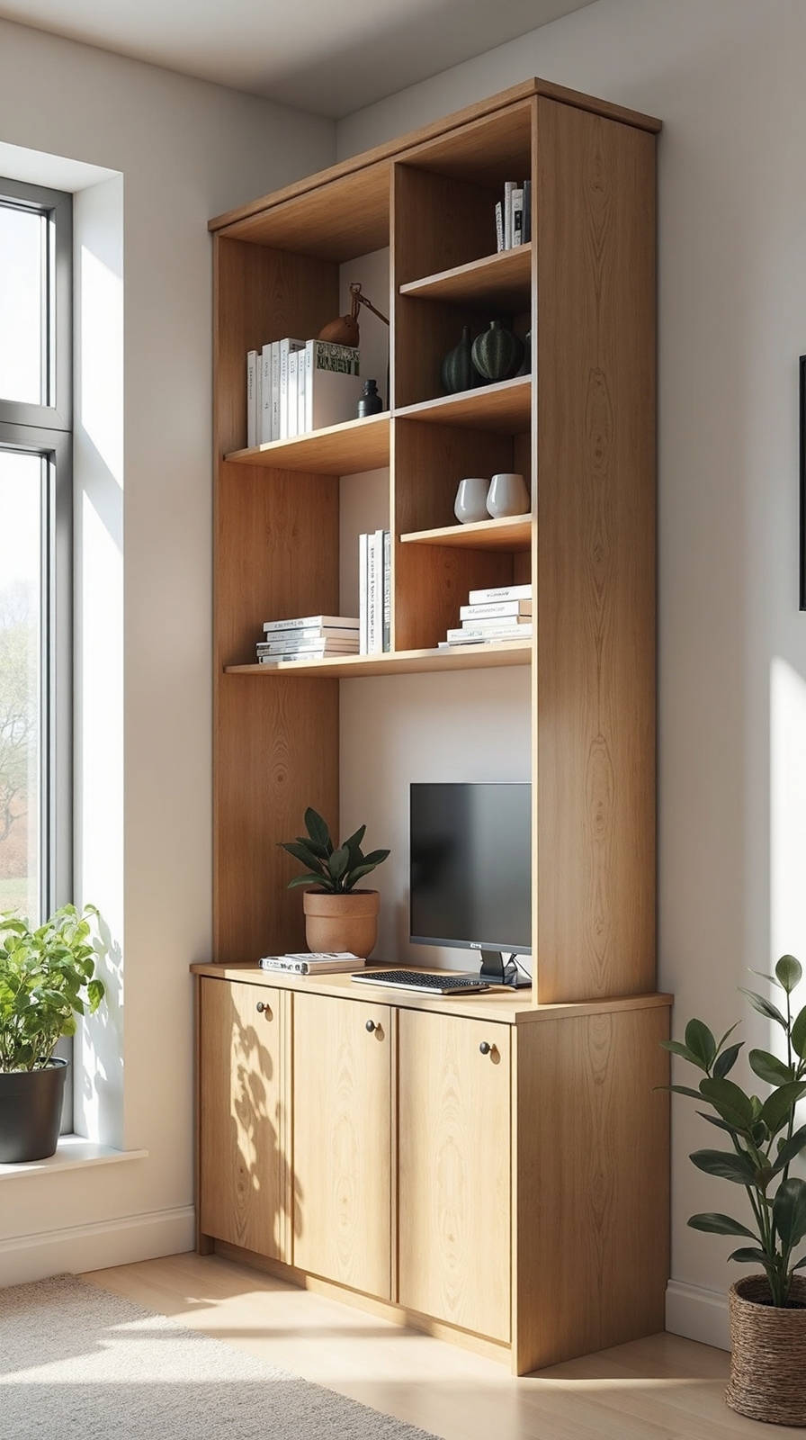 expandable modular customizable home office storage