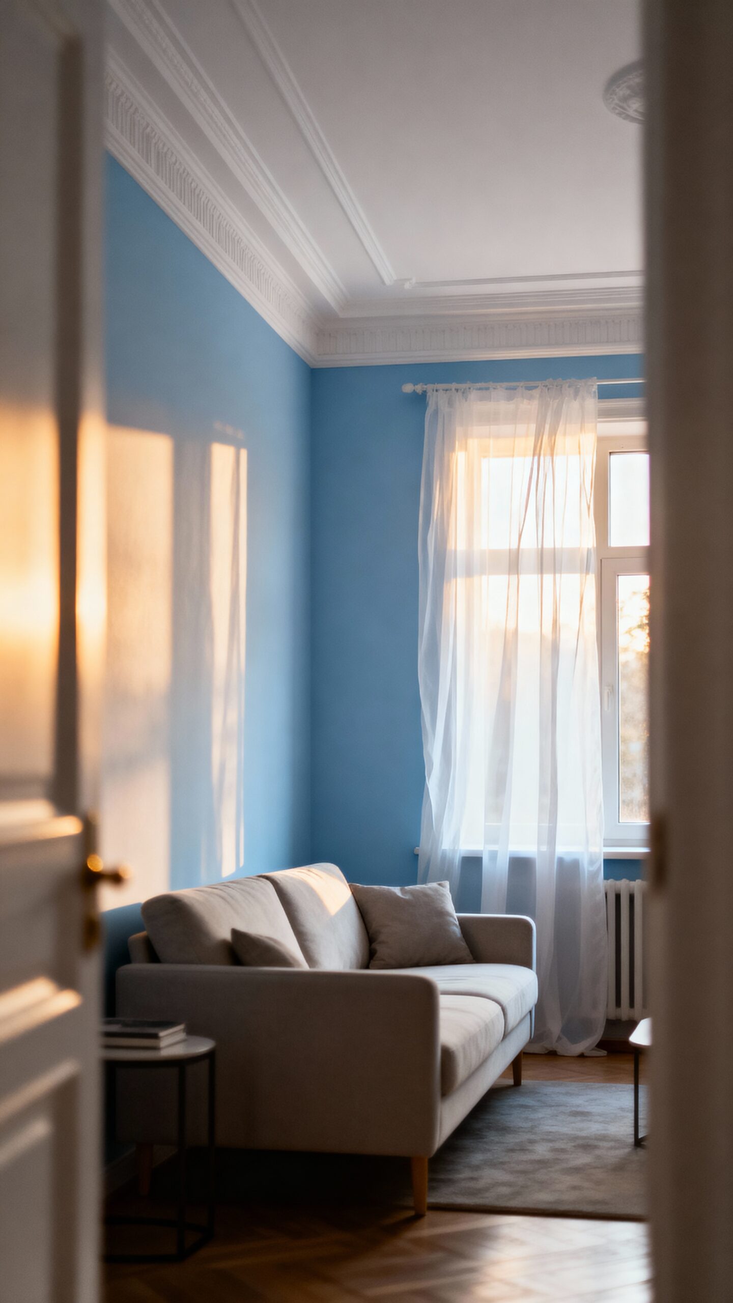 expansive sky inspired living room