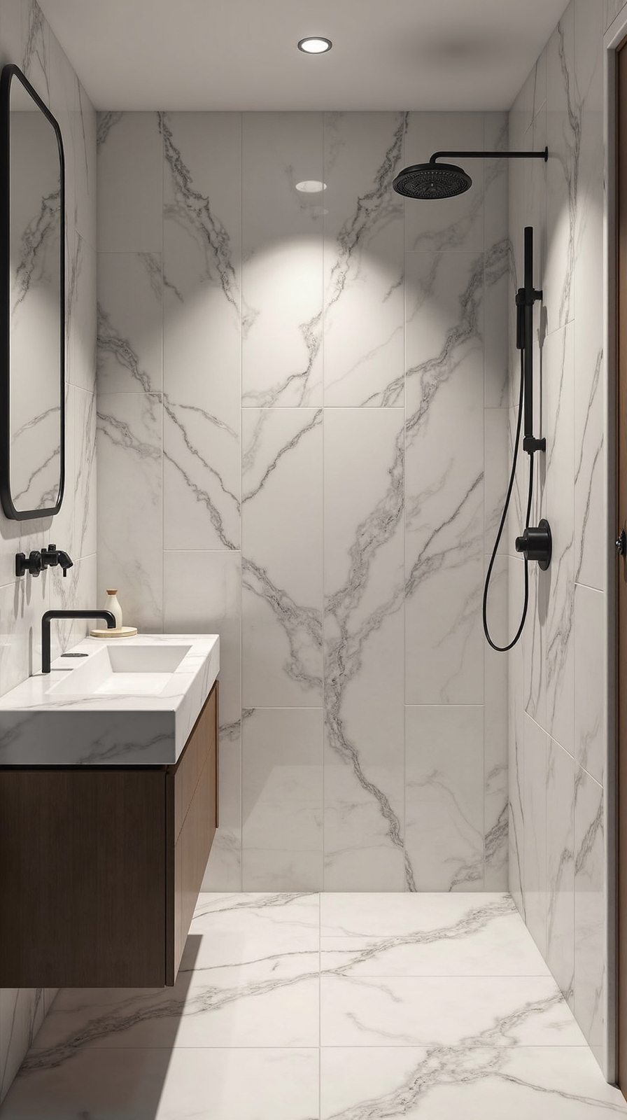 expansive tile minimized grout streamlined visual